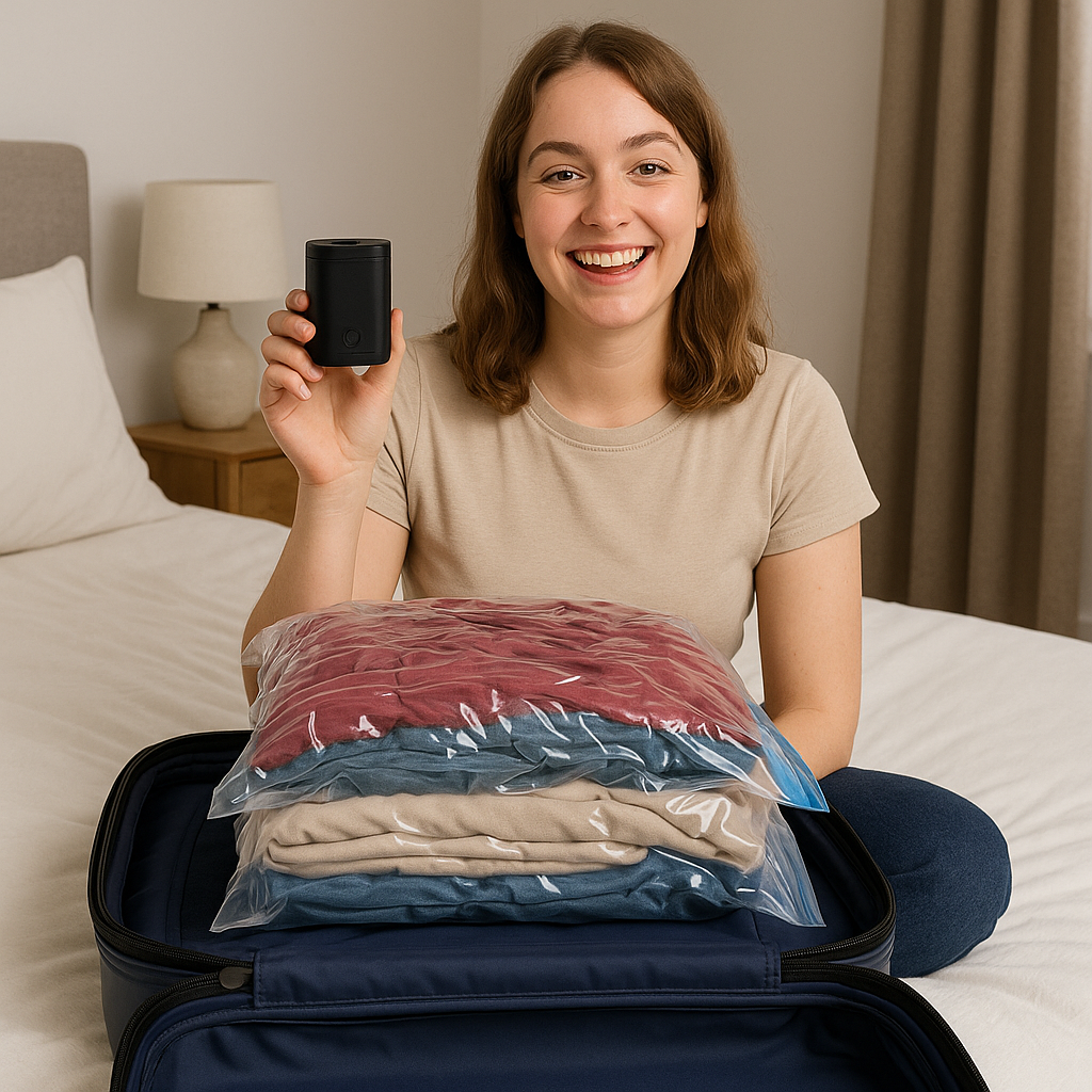 SmartPackr Travel Vacuum Kit